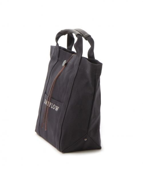 BAYFLOW（ベイフロー）の「BAYFLOW／2WAYコンチョロゴトート　18SS（トートバッグ・レディース・ネイビー/アイボリー/グレー・FREE）」の18枚目の写真