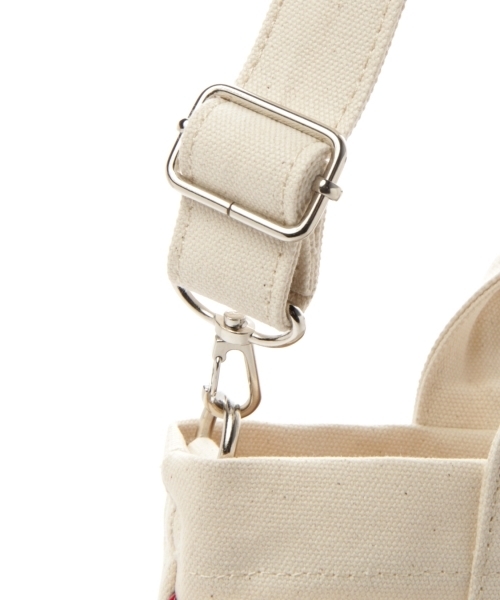 BAYFLOW（ベイフロー）の「BAYFLOW／2WAYコンチョロゴトート　18SS（トートバッグ・レディース・ネイビー/アイボリー/グレー・FREE）」の9枚目の写真