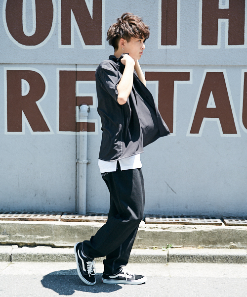 kutir（クティール）の「denim balloon AW / デニムバルーンパンツ　ワイドテーパードパンツ（デニムパンツ・メンズ・ブラック/サックスブルー/インディゴブルー・SMALL/MEDIUM/LARGE）」の21枚目の写真