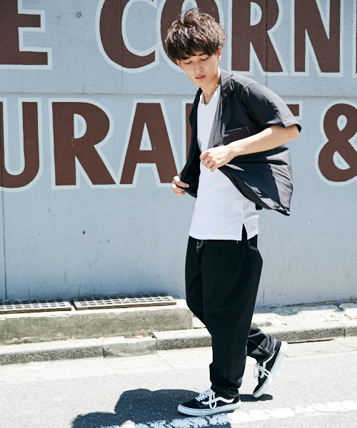 kutir（クティール）の「denim balloon AW / デニムバルーンパンツ　ワイドテーパードパンツ（デニムパンツ・メンズ・ブラック/サックスブルー/インディゴブルー・SMALL/MEDIUM/LARGE）」の20枚目の写真