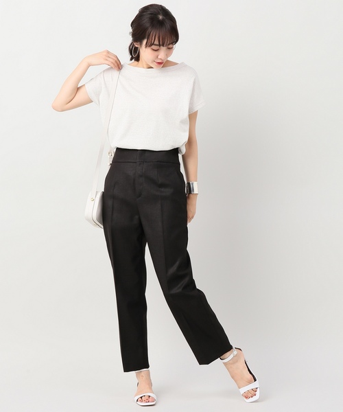 IENA（イエナ）の「コットンブークレプルオーバー◆（Tシャツ/カットソー・レディース・チャコールグレー/ライトグレー/アイボリー・FREE）」の11枚目の写真