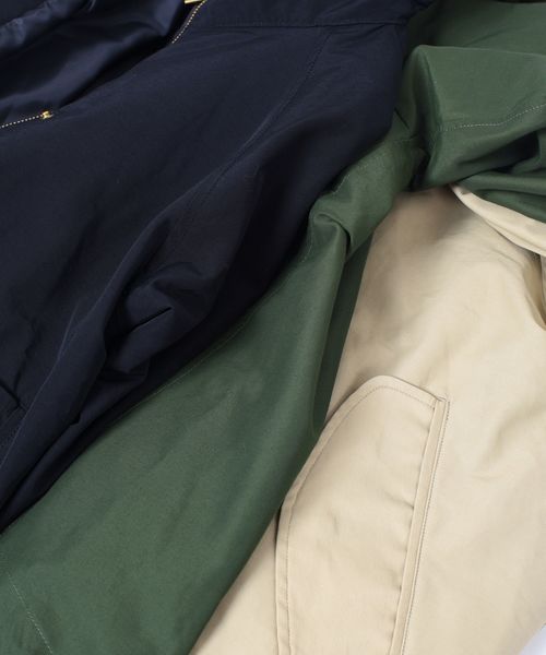 liflattie ships（リフラティ シップス）の「liflattie ships:フードジップブルゾン◇（ブルゾン・レディース・ブラック/ベージュ/グリーン・SMALL/MEDIUM）」の19枚目の写真