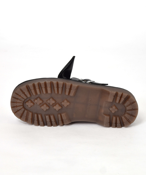 w closet（ダブルクローゼット）の「厚底リボンシューズ_（その他シューズ・レディース・ブラック/ブラック系その他/レッド系その他・M/L）」の6枚目の写真