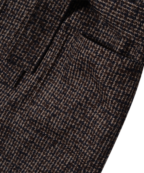 RAINMAKER（レインメーカー）の「【RAINMAKER】WRAP COAT（チェスターコート・メンズ・ネイビー/マルチ・4/3）」の12枚目の写真