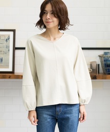 SEVENDAYS=SUNDAY | ・Vネック袖タックプルオーバー(Tシャツ/カットソー)