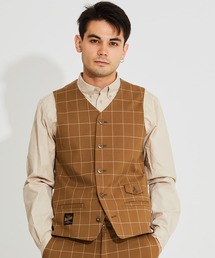 Windowpane Stretch Vest ウィンドウペン ベスト
