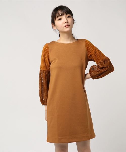 JILL STUART（ジルスチュアート）の「ジェニードッキングワンピース（ワンピース・レディース・ブラック/イエロー・2/4）」の15枚目の写真