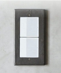 a.depeche | iron plain switch plate wide / アイアンスウィッチプレート(インテリア雑貨)