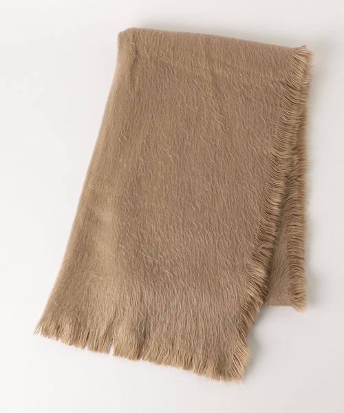 BEAUTY&YOUTH UNITED ARROWS（ビューティーアンドユースユナイテッドアローズ）の「BY シャギーストール ◆（ストール/ショール・レディース・ブラック/ベージュ/グレー/オフホワイト・FREE）」の6枚目の写真