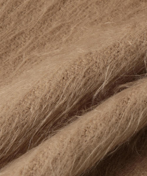 BEAUTY&YOUTH UNITED ARROWS（ビューティーアンドユースユナイテッドアローズ）の「BY シャギーストール ◆（ストール/ショール・レディース・ブラック/ベージュ/グレー/オフホワイト・FREE）」の8枚目の写真