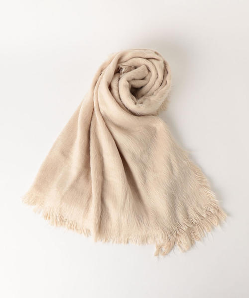 BEAUTY&YOUTH UNITED ARROWS（ビューティーアンドユースユナイテッドアローズ）の「BY シャギーストール ◆（ストール/ショール・レディース・ブラック/ベージュ/グレー/オフホワイト・FREE）」の11枚目の写真