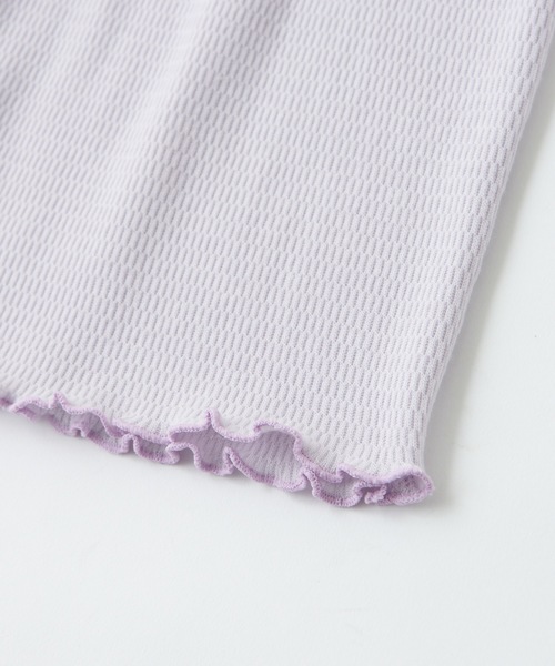 natural couture（ナチュラルクチュール）の「ハニカムレースタンク（タンクトップ・レディース・ラベンダー/アイボリー/ブラック/モカ・FREE）」の14枚目の写真