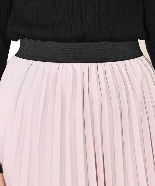 natural couture（ナチュラルクチュール）の「ジョーゼットプリーツスカート（スカート・レディース・ベージュ/パープル/ピンク/グレイッシュベージュ/アイボリー/ピンク系その他/ライム・FREE）」の22枚目の写真