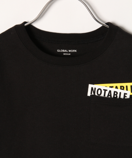 GLOBAL WORK(グローバルワーク)の「【キッズ】バックプリントTEE長袖/820418(Tシャツ/カットソー・キッズ・ホワイト/ブラック・SMALL/XX-LARGE/X-LARGE/LARGE/MEDIUM)」の4枚目の写真