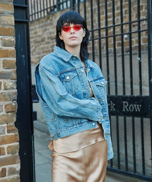 Instantfunk インスタントファンク の Ovesize Denim Jacket デニムジャケット Wear