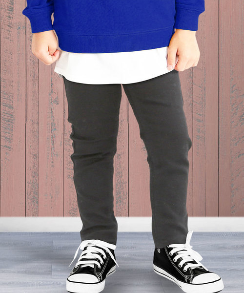 THE CASUAL(カジュアル)の「ポリベア天 スキニーパンツ キッズ(その他パンツ・キッズ・ダークネイビー/ベージュ/チェック/カーキ/カモフラージュ/グレー/ブラック/オフホワイト/チャコール/ストライプ・150cm/110cm/100cm/140cm/160cm/130cm/120cm)」の4枚目の写真