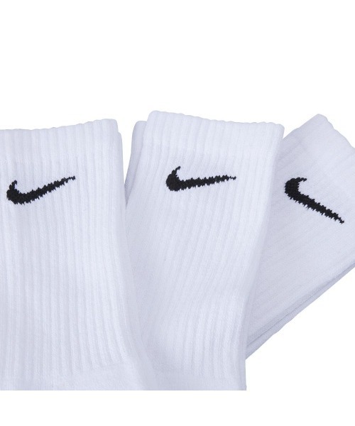 NIKE ナイキ 3P EVERYDAY クルー ソックス SX7664-100 WHITE