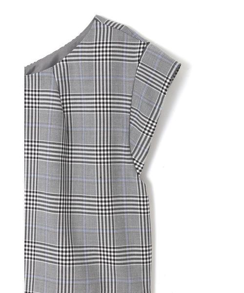 JILL by JILL STUART（ジルバイジルスチュアート）の「カラーラインチェック（ワンピース・レディース・ブラック/ブラウン・SMALL/MEDIUM）」の11枚目の写真