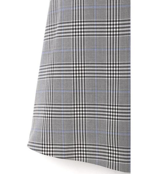 JILL by JILL STUART（ジルバイジルスチュアート）の「カラーラインチェック（ワンピース・レディース・ブラック/ブラウン・SMALL/MEDIUM）」の12枚目の写真