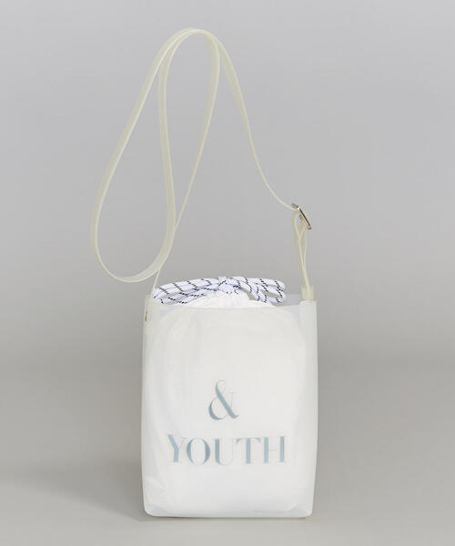 BEAUTY&YOUTH UNITED ARROWS（ビューティーアンドユースユナイテッドアローズ）の「BY PVC クリア ミニバッグ（ショルダーバッグ・メンズ・ダークグレー/オフホワイト・FREE）」の22枚目の写真