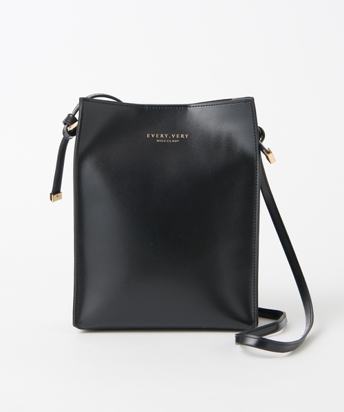 natural couture（ナチュラルクチュール）の「2WAYスクエアショルダー（ショルダーバッグ・レディース・ベージュ/オフホワイト/ブラック・FREE）」の7枚目の写真