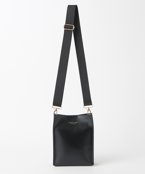 natural couture（ナチュラルクチュール）の「2WAYスクエアショルダー（ショルダーバッグ・レディース・ベージュ/オフホワイト/ブラック・FREE）」の14枚目の写真