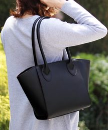 [Mia Borsa]牛床革レザーハンドバッグ