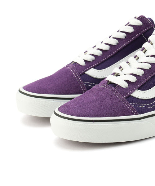 VANS(バンズ)の「VANS:OLD SKOOL(スニーカー・レディース・パープル/ブラウン・50/40/30)」の4枚目の写真