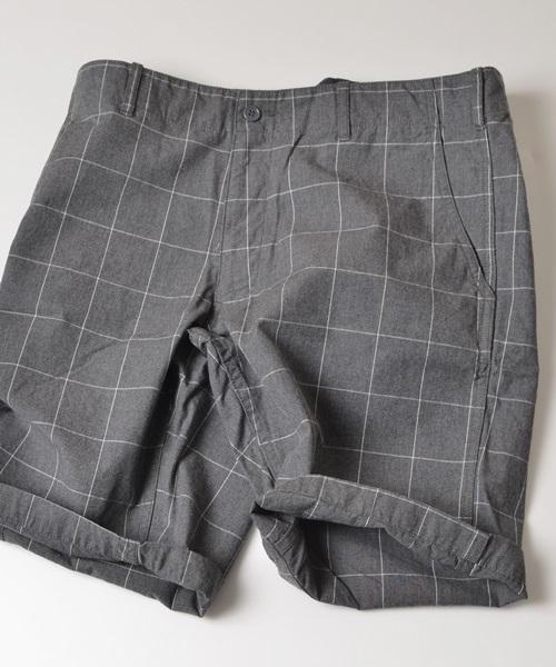 SHIPS JET BLUE（シップスジェットブルー）の「 SGS: ウィンドウペン/ストライプ バミューダショーツ■（その他パンツ・メンズ・グレー/ネイビー/ホワイト系その他/グレー系その他/ダークネイビー・X-LARGE/LARGE/MEDIUM/SMALL）」の3枚目の写真