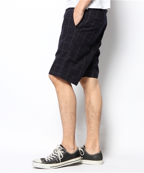 SHIPS JET BLUE（シップスジェットブルー）の「 SGS: ウィンドウペン/ストライプ バミューダショーツ■（その他パンツ・メンズ・グレー/ネイビー/ホワイト系その他/グレー系その他/ダークネイビー・X-LARGE/LARGE/MEDIUM/SMALL）」の8枚目の写真