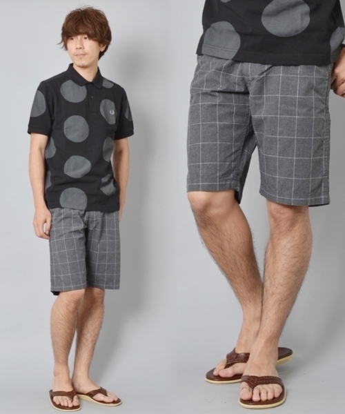 SHIPS JET BLUE（シップスジェットブルー）の「 SGS: ウィンドウペン/ストライプ バミューダショーツ■（その他パンツ・メンズ・グレー/ネイビー/ホワイト系その他/グレー系その他/ダークネイビー・X-LARGE/LARGE/MEDIUM/SMALL）」の16枚目の写真