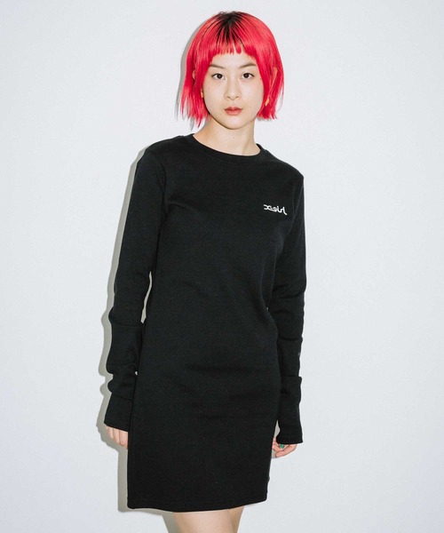 X Girl エックスガール の Compact Basic Dress ワンピース Wear