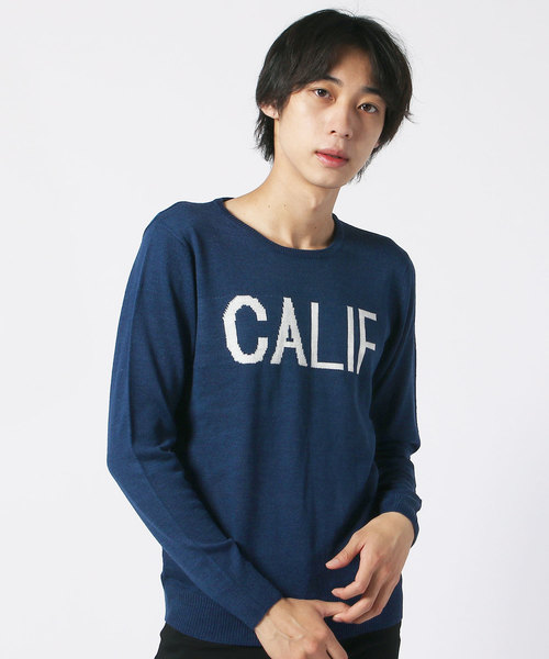 SHISKY（シスキー）の「ロゴ ニット ロンT（Tシャツ/カットソー・メンズ・A/B/C/D/E/F/G/H/I/J/K/L・LL/M/L）」の2枚目の写真