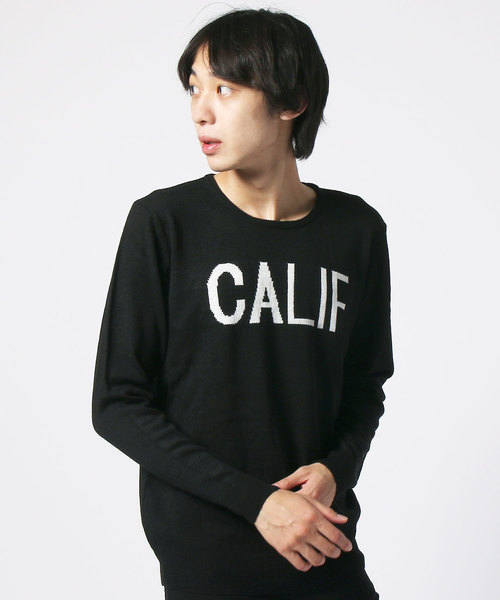 SHISKY（シスキー）の「ロゴ ニット ロンT（Tシャツ/カットソー・メンズ・A/B/C/D/E/F/G/H/I/J/K/L・LL/M/L）」の3枚目の写真