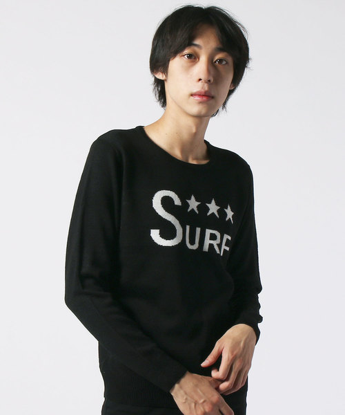 SHISKY（シスキー）の「ロゴ ニット ロンT（Tシャツ/カットソー・メンズ・A/B/C/D/E/F/G/H/I/J/K/L・LL/M/L）」の6枚目の写真