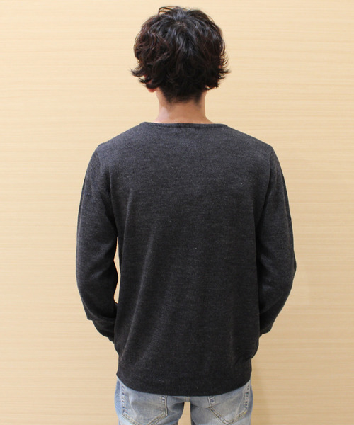 SHISKY（シスキー）の「ロゴ ニット ロンT（Tシャツ/カットソー・メンズ・A/B/C/D/E/F/G/H/I/J/K/L・LL/M/L）」の20枚目の写真