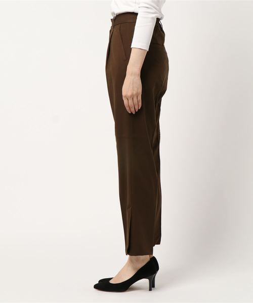 LOWRYS FARM（ローリーズファーム）の「ＴＲサイドスリットパンツ２　858638（その他パンツ・レディース・ブラウン/レッド・MEDIUM/LARGE）」の3枚目の写真