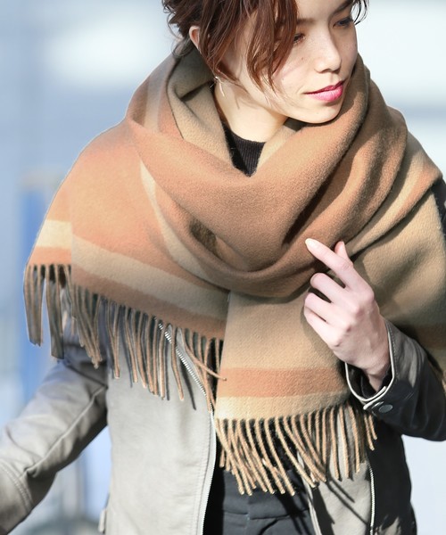 reca（レカ）の「カシミアストール　　　サンドニ（ストール/ショール・レディース・A・FREE）」の8枚目の写真