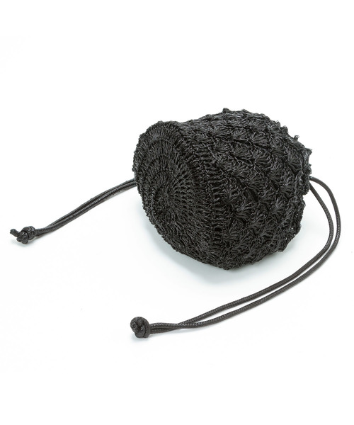 rectangle（レクタングル）の「メタリック巾着バッグ（ハンドバッグ・レディース・シルバー/ブラック・FREE）」の9枚目の写真