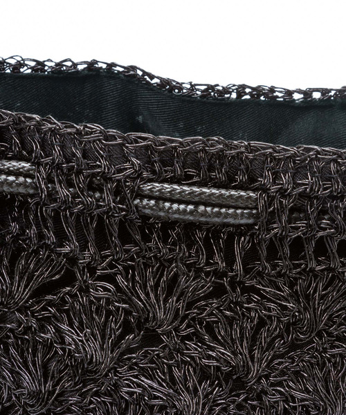 rectangle（レクタングル）の「メタリック巾着バッグ（ハンドバッグ・レディース・シルバー/ブラック・FREE）」の10枚目の写真