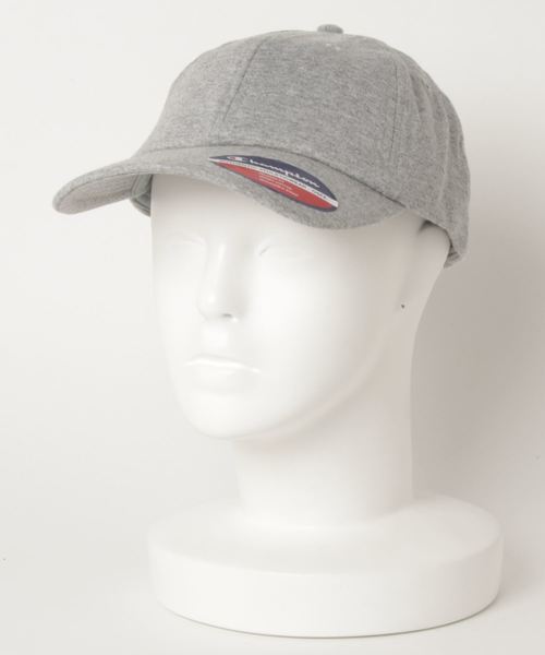 Champion（チャンピオン）の「【Champion/チャンピオン】（UN）JERSEY KNIT DAD CAP（キャップ・メンズ・ホワイト/グレー/レッド/ブルー/チャコール/ブラック・FREE）」の3枚目の写真