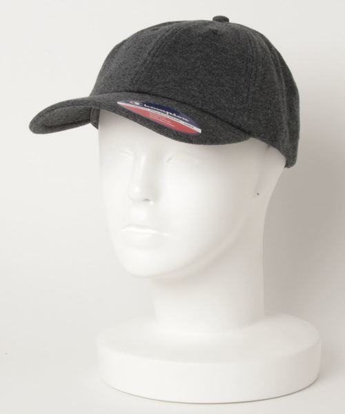 Champion（チャンピオン）の「【Champion/チャンピオン】（UN）JERSEY KNIT DAD CAP（キャップ・メンズ・ホワイト/グレー/レッド/ブルー/チャコール/ブラック・FREE）」の4枚目の写真