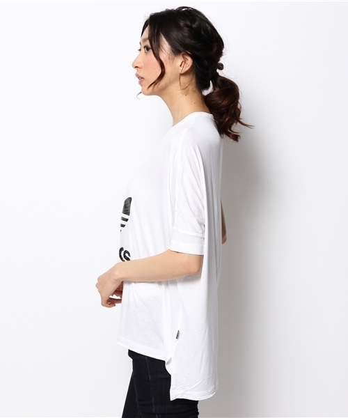 adidas Originals（アディダスオリジナルス）の「アディダス トレフォイル Tシャツ W TREFOIL TEE M64474（Tシャツ/カットソー・レディース・ホワイト・SMALL/MEDIUM）」の3枚目の写真
