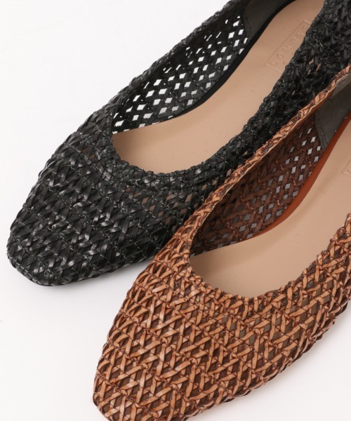 LOWRYS FARM（ローリーズファーム）の「メッシュフラットシューズ　864880（パンプス・レディース・ブラウン/ブラック・MEDIUM/LARGE）」の9枚目の写真