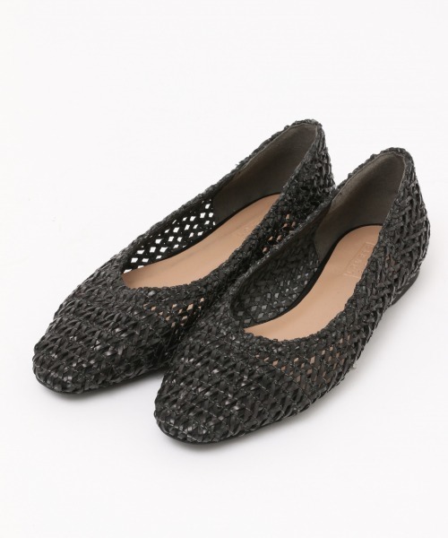 LOWRYS FARM（ローリーズファーム）の「メッシュフラットシューズ　864880（パンプス・レディース・ブラウン/ブラック・MEDIUM/LARGE）」の5枚目の写真