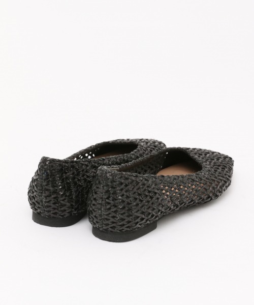 LOWRYS FARM（ローリーズファーム）の「メッシュフラットシューズ　864880（パンプス・レディース・ブラウン/ブラック・MEDIUM/LARGE）」の6枚目の写真