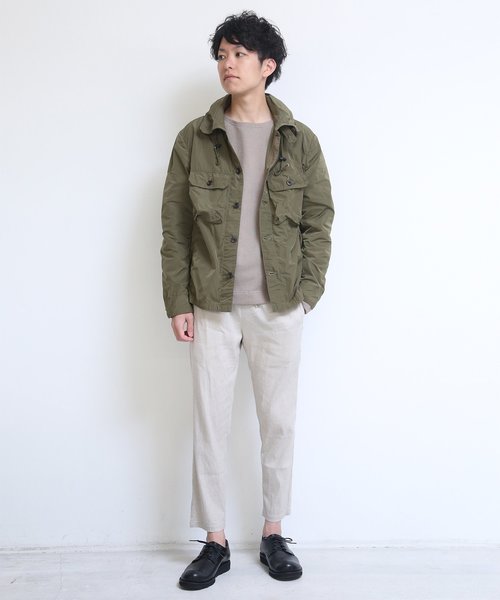 quadro(クオドロ)の「フーディー(ミリタリージャケット・メンズ・ネイビー/オリーブ・MEDIUM/LARGE)」の19枚目の写真