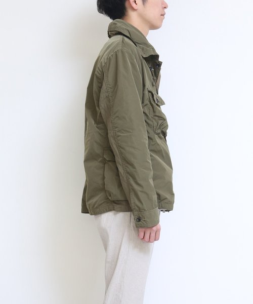 quadro(クオドロ)の「フーディー(ミリタリージャケット・メンズ・ネイビー/オリーブ・MEDIUM/LARGE)」の6枚目の写真