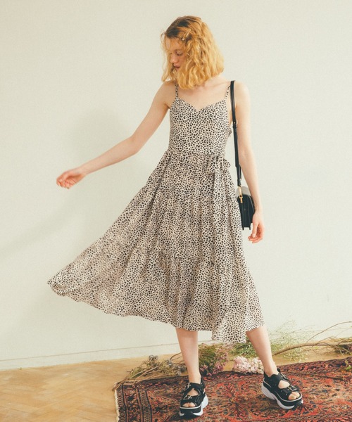Heather（ヘザー）の「ダルメシアンキャミワンピース 885916