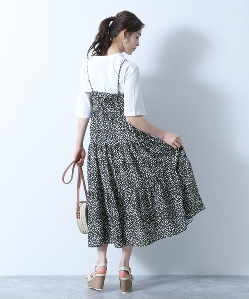Heather(ヘザー)の「ダルメシアンキャミワンピース 885916(ワンピース・レディース・ブラック系その他/ベージュ系その他・FREE)」の3枚目の写真
